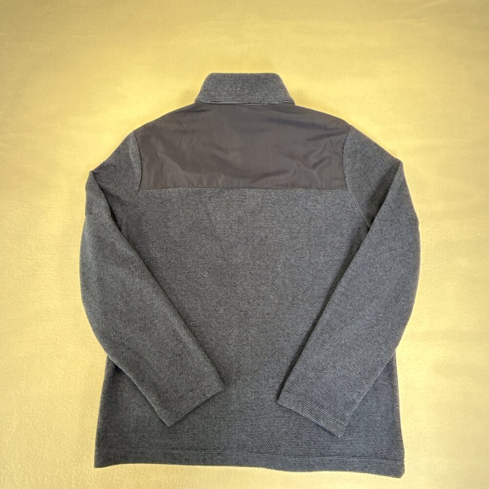 Ben Hogan Performance Men Med Dura Fleece Full Zip Golf Jacket, up to Color BLUE - Picture 8 of 9